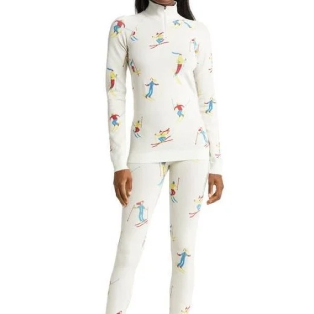 NWT Sweaty Betty Slalom Base Layer Top and Pants (Size: Small)